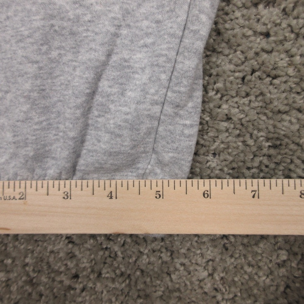 Under Armour Sweatpants Mens Large Gray Heather UA Rival Fleece Puddle Pant EUC - Picture 4 of 10